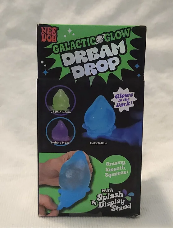 NEE DOH Galactic Glow Dream Drop - Green - Viral - Glow-in-the-Dark NEW - Sealed